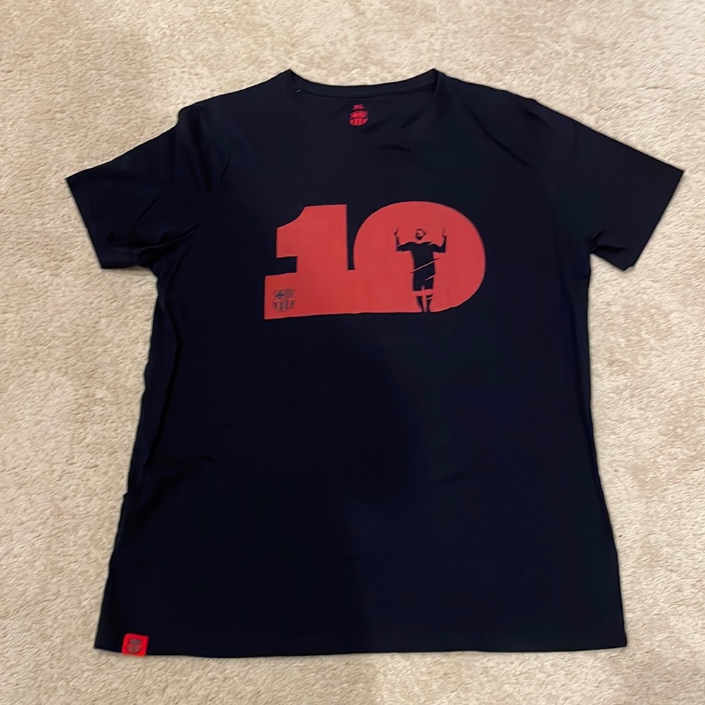 FCB t shirt, men’s, XL, black